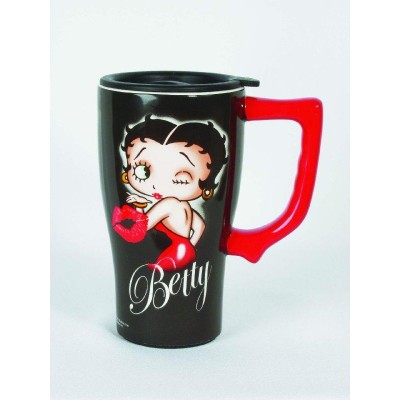 Tasse de Voyage Betty Boop en céramique 18oz / Bec